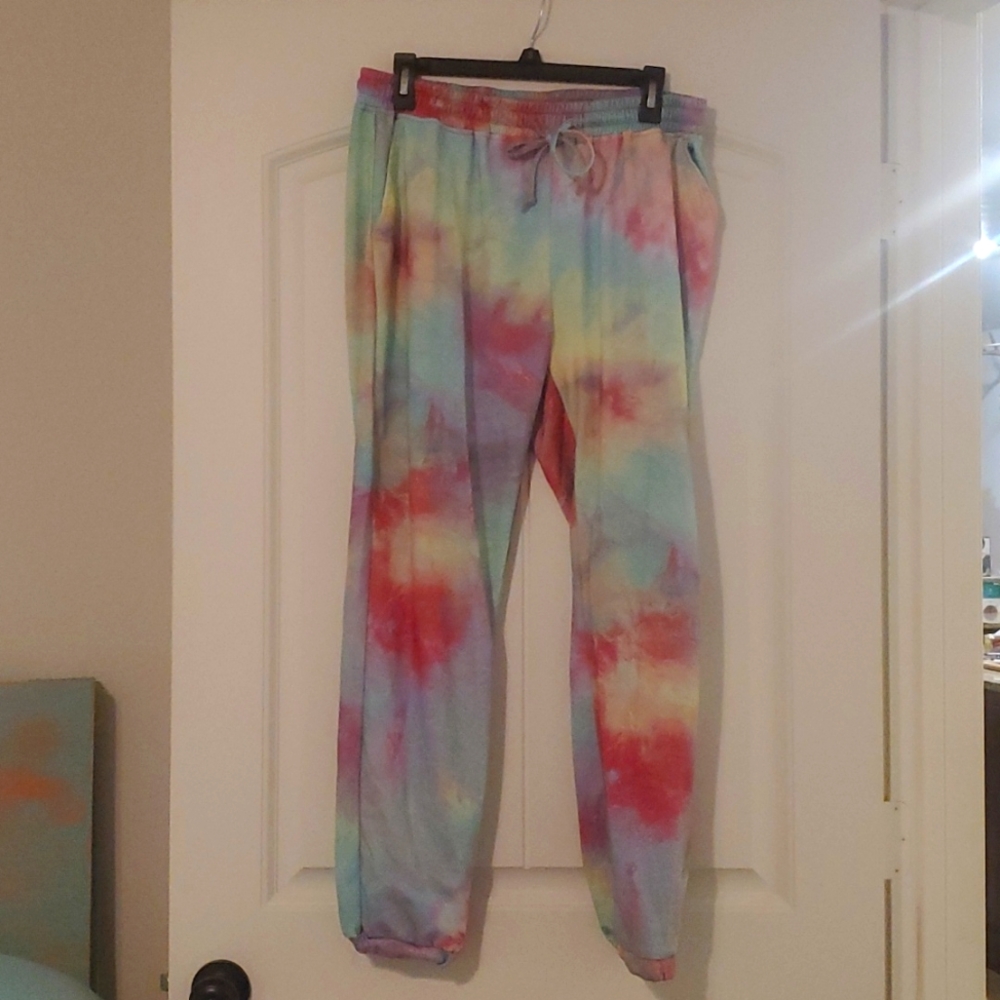 L&B Tie Dye sweat pants